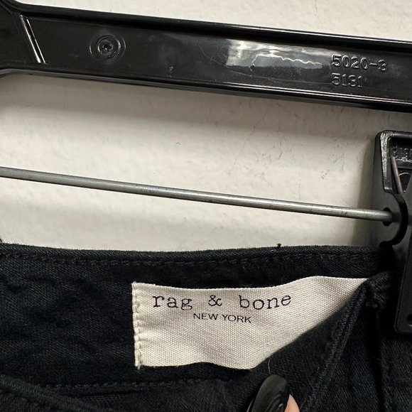 Rag & Bone Black Venice Short - Picture 2 of 3